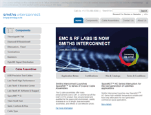 Tablet Screenshot of emc-rflabs.com